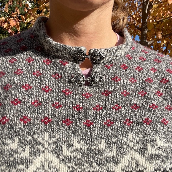 Vintage Woolrich Lambswool fair isle sweater - Picture 4 of 14